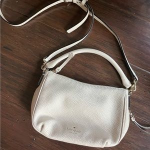Kate Spade creamish pink leather crossbody
